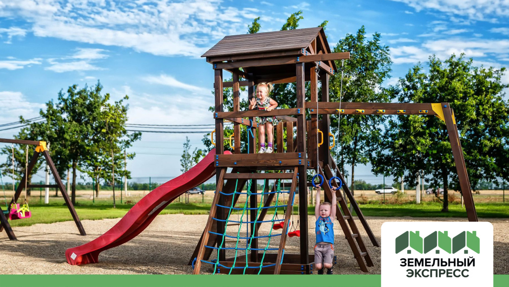 Детская площадке в поселке Calipso Village